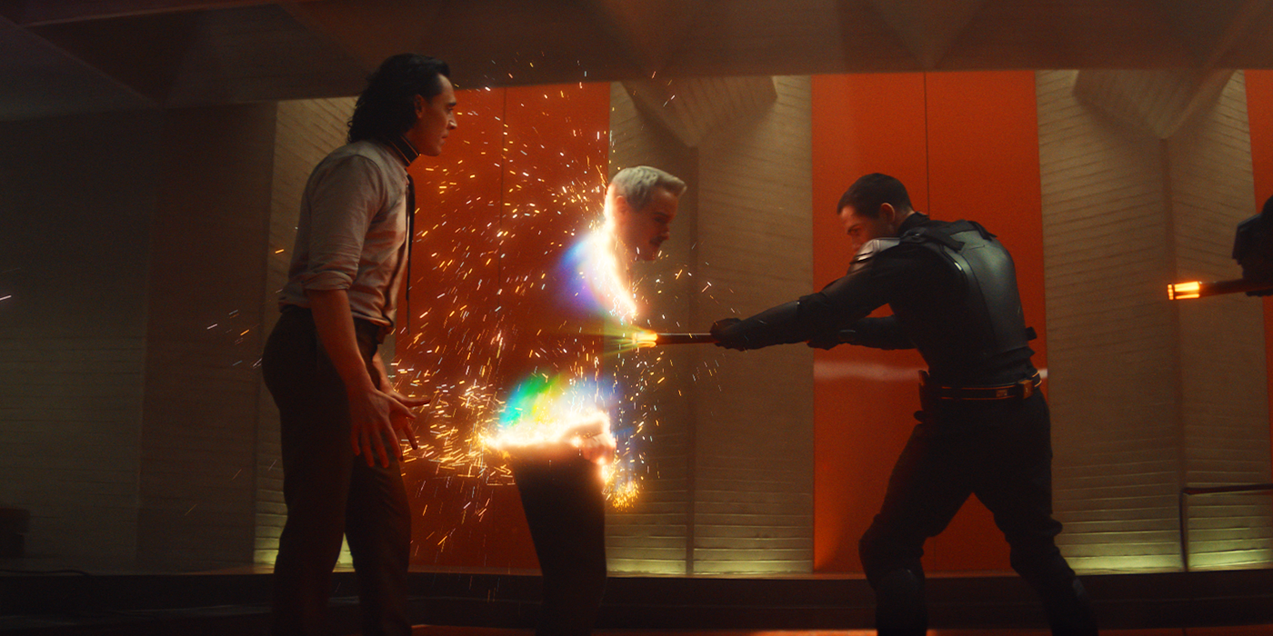 Mobius being pruned in Loki season 1
