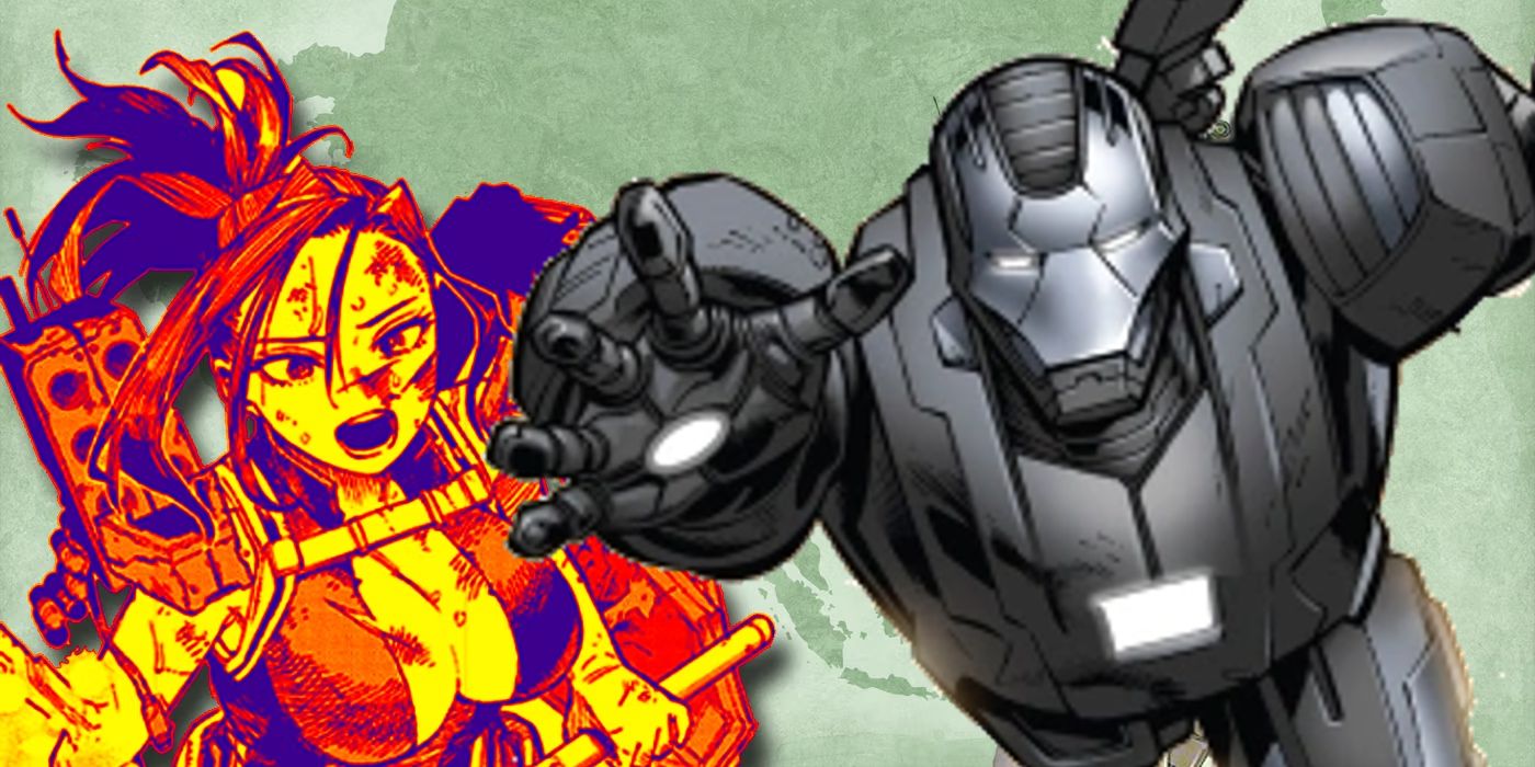 Momo from My Hero Academia and Marvel Comics' War Machine
