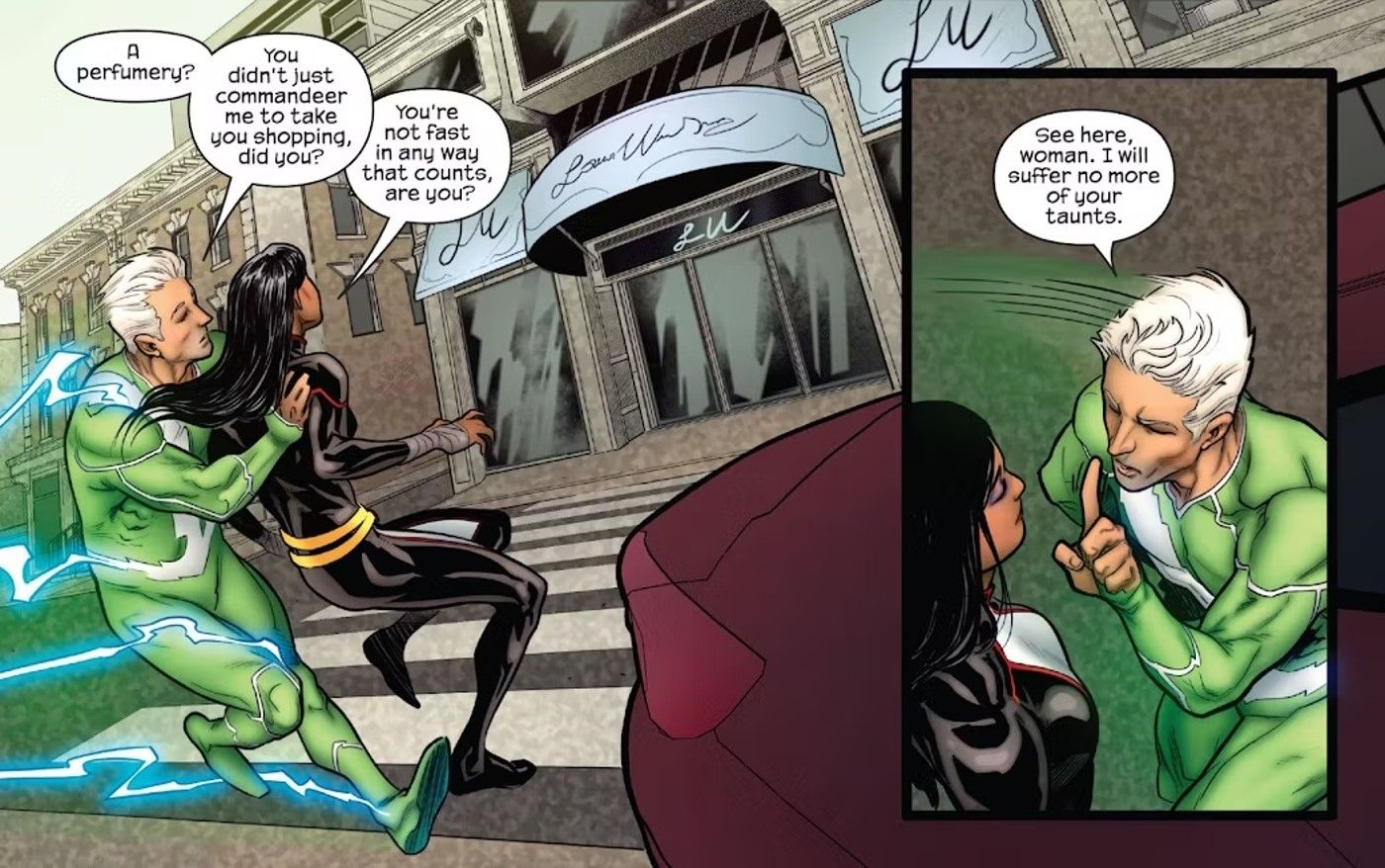 Monet e Mercúrio chegam depois de correr