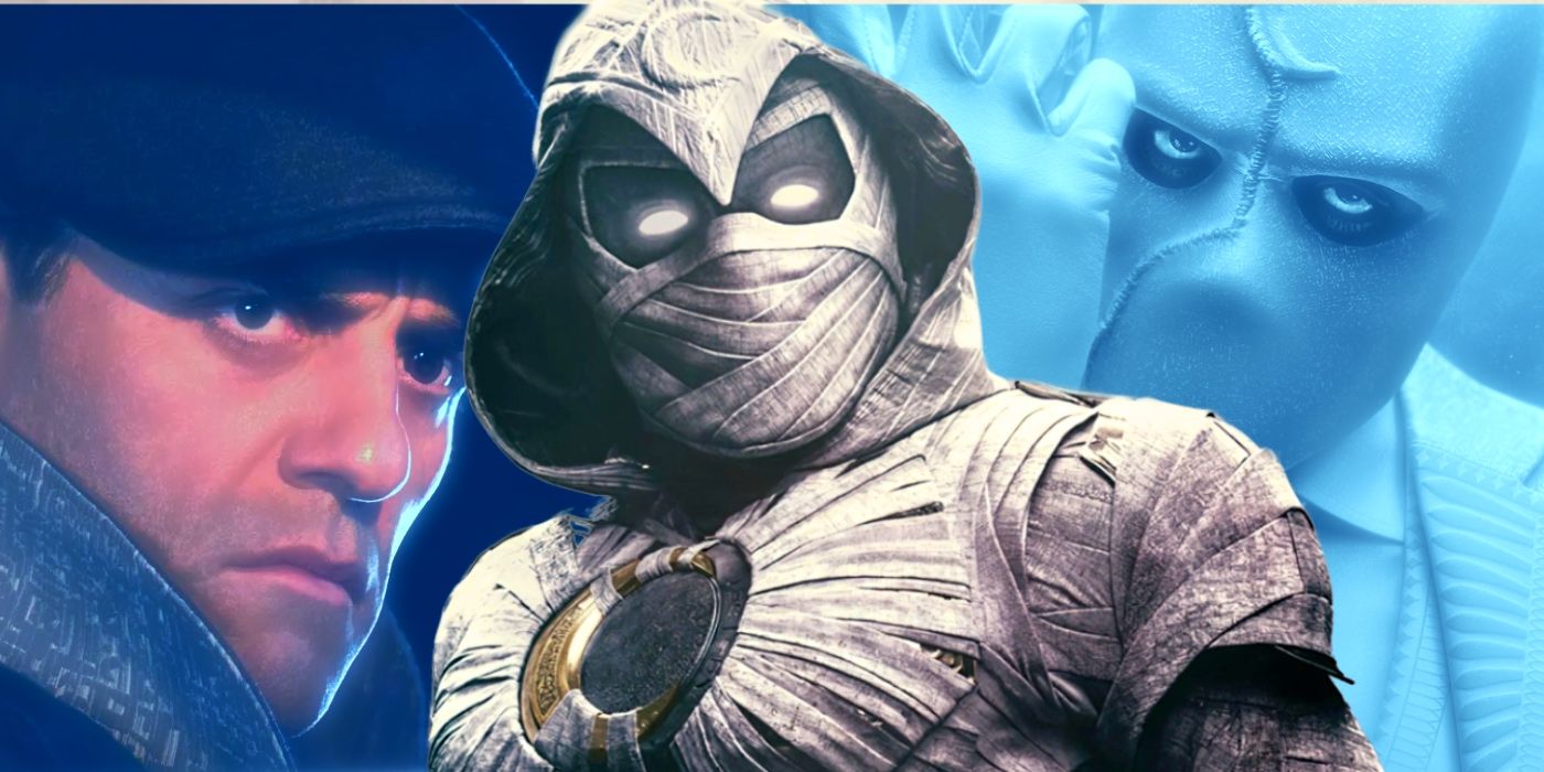 Kang paira sobre o herói MCU de Oscar Isaac na arte da segunda temporada de Moon  Knight