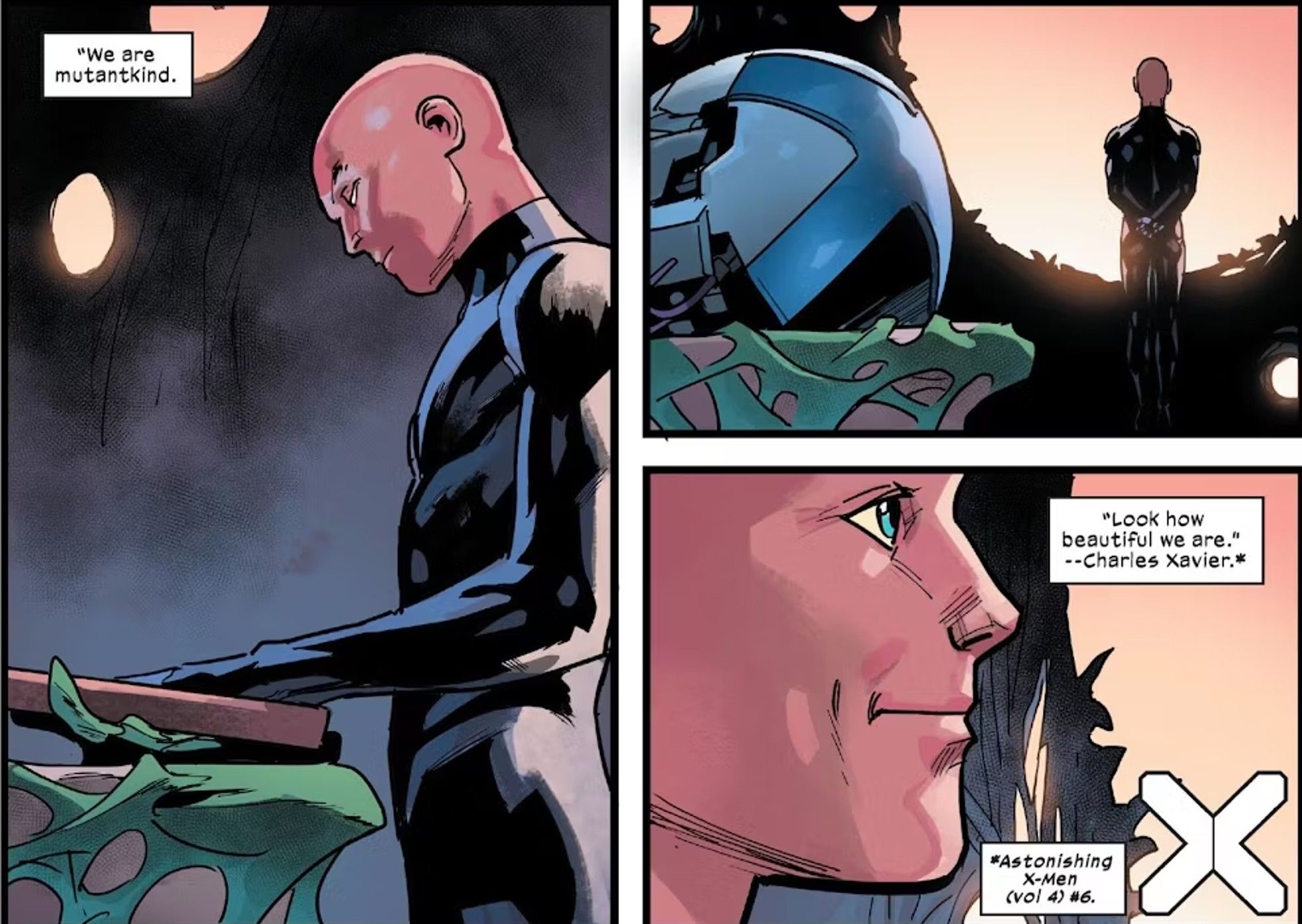 xavier muses on mutantkind in marvel voices x men 1