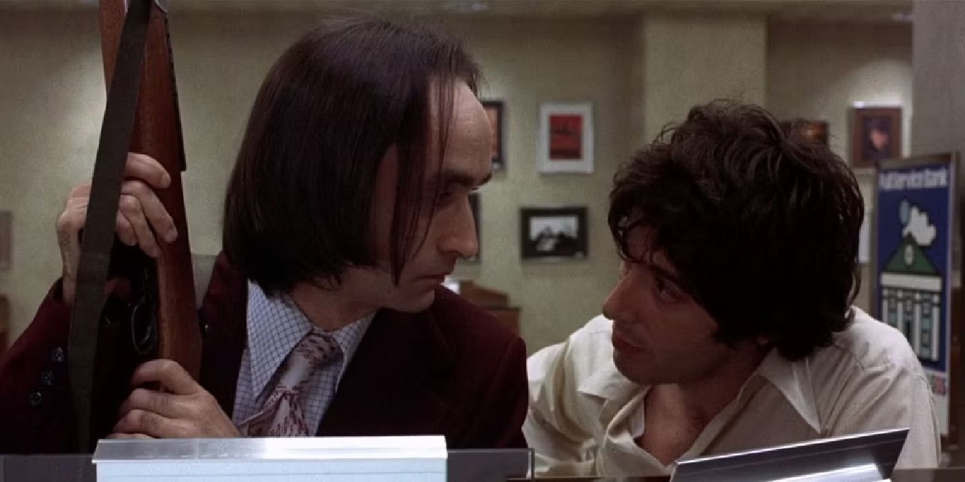 John Cazale and Al Pacino in dog day afternoon