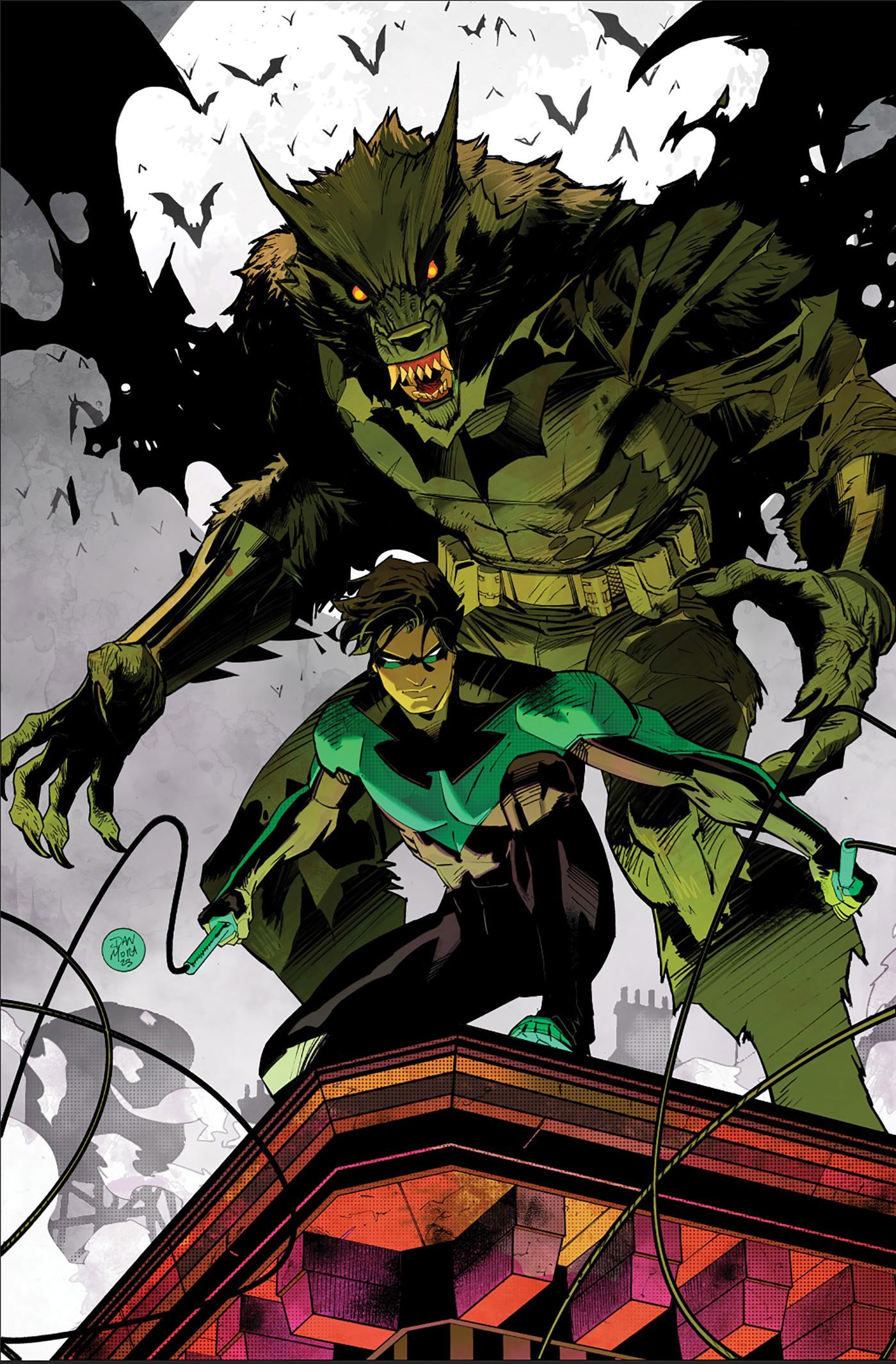 Asa Noturna 110 Variante Aberta para Pedido (Mora) Batman Beast 