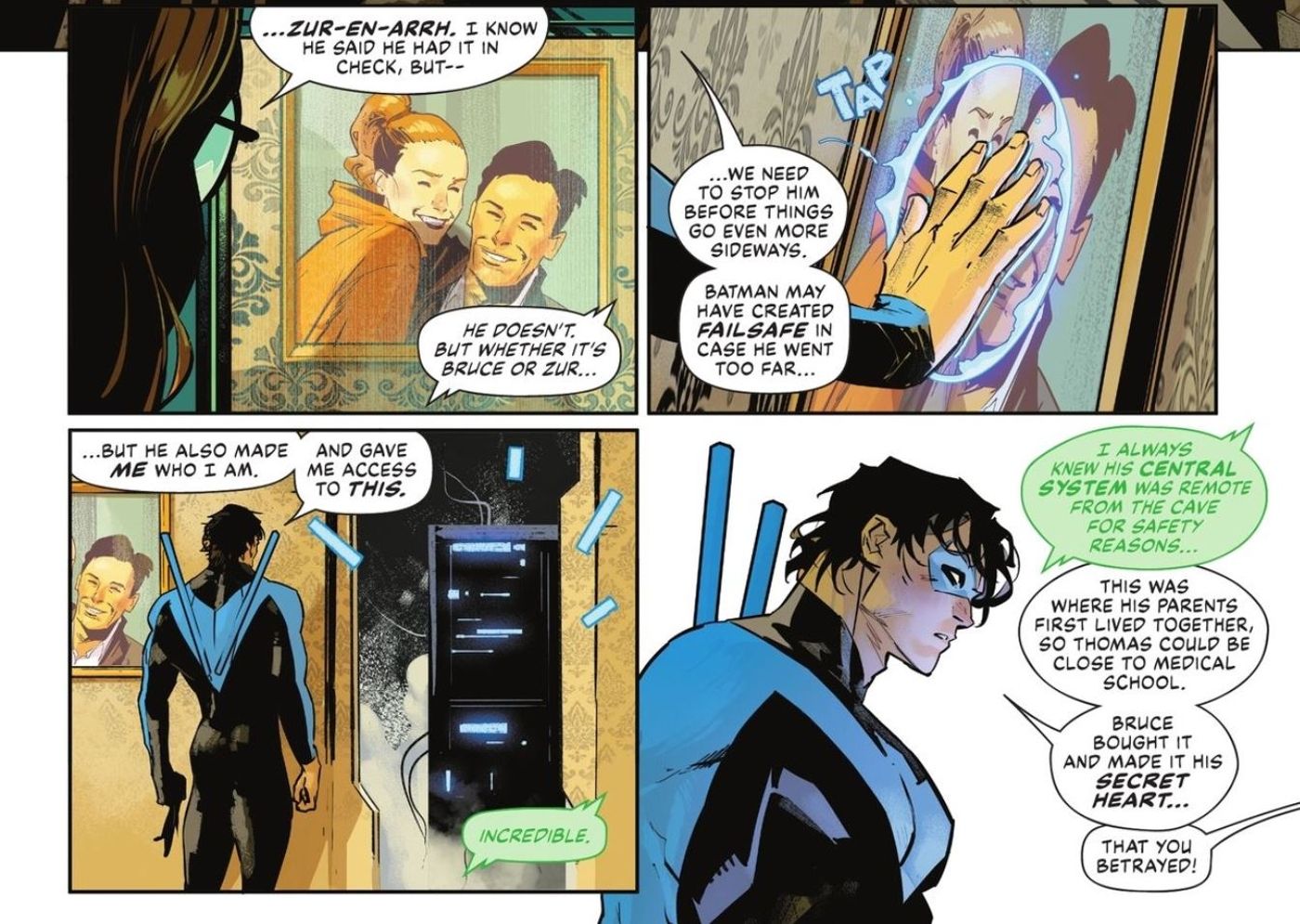 Nightwing Access Batman Systems DC