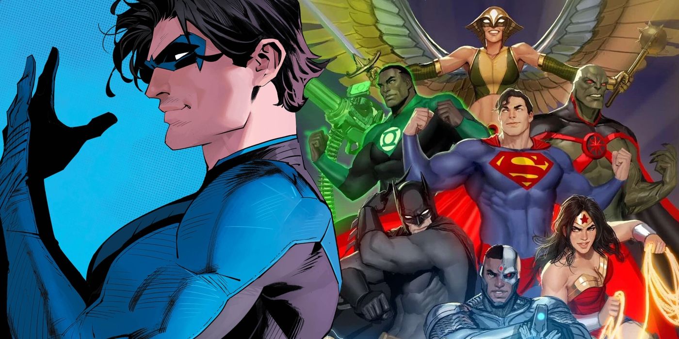 Nightwing and the Justice League DC