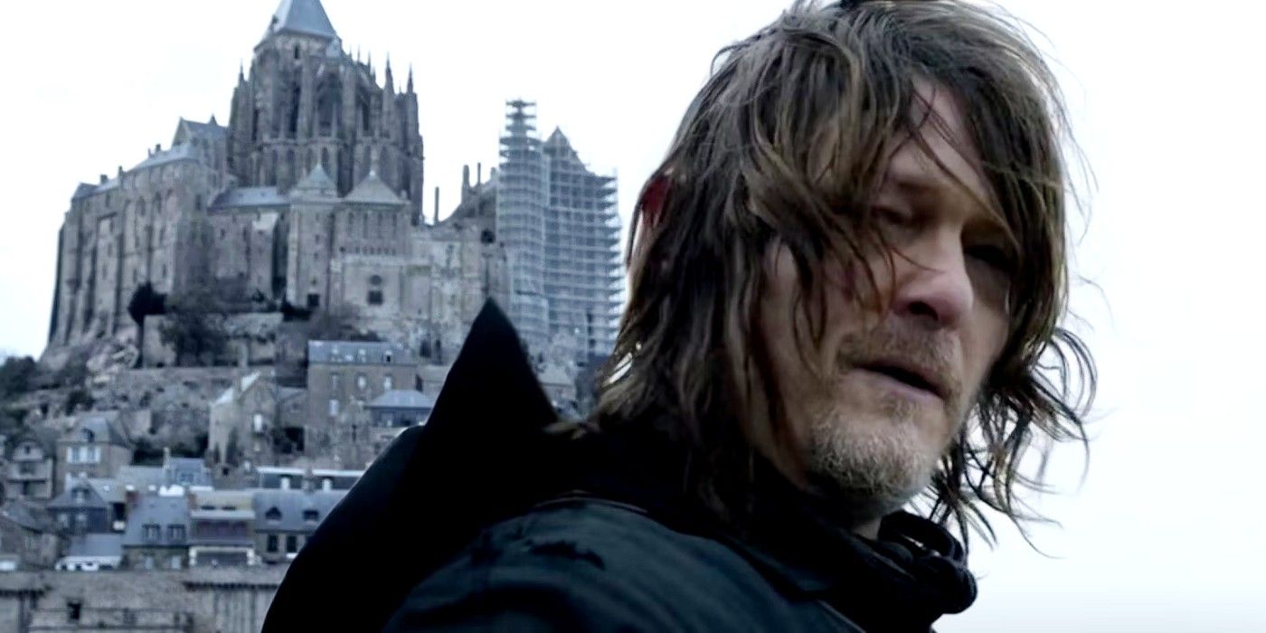 Norman Reedus as Daryl and Nest in Walking Dead Daryl Dixon