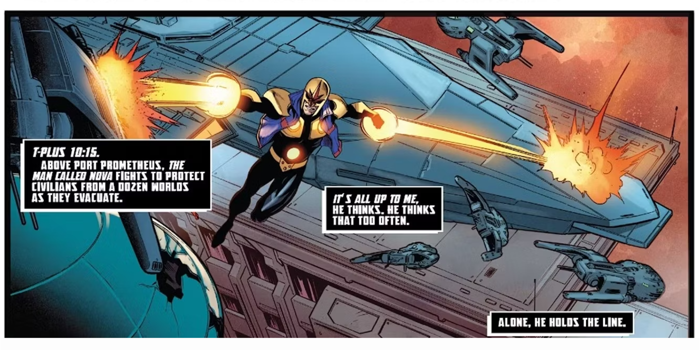 Nova X-Men Red Judgment Day War