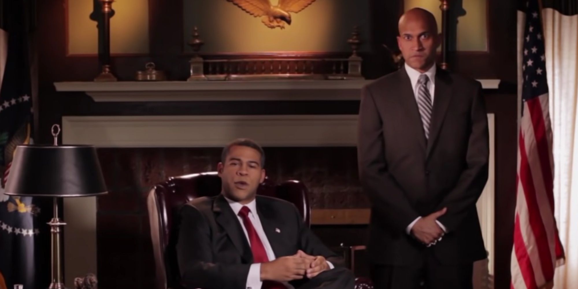 Obama and his anger translator Luthor on Key and Peele