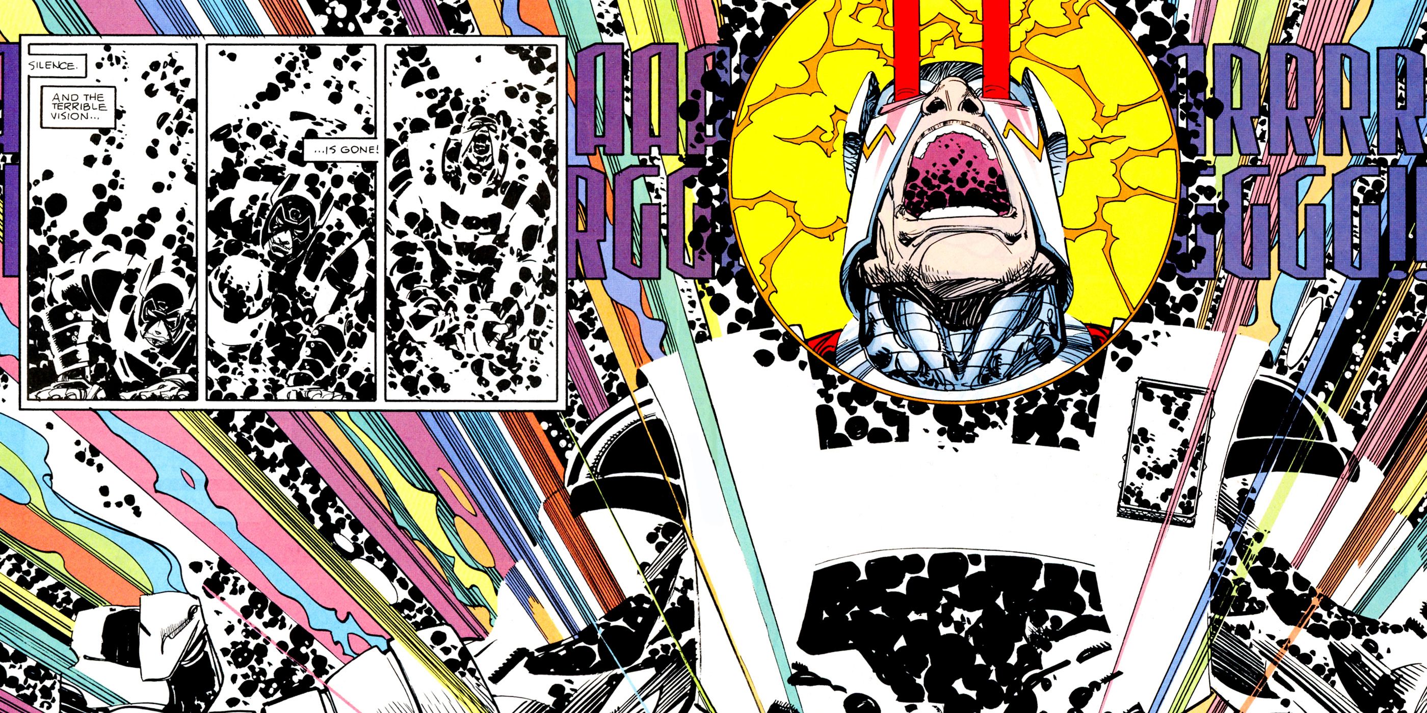 Orion screams with the power of the Anti-Life equation by Walt Simonson