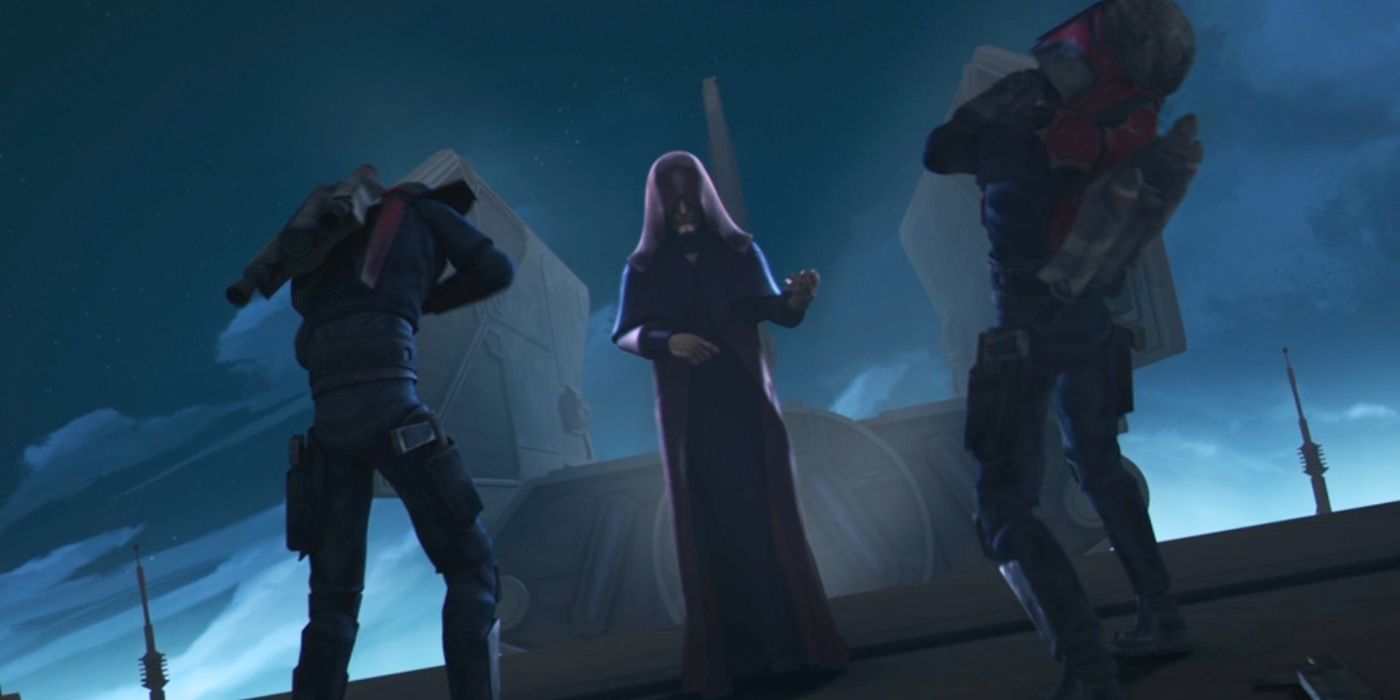 Palpatine Force Choke Mandalorians