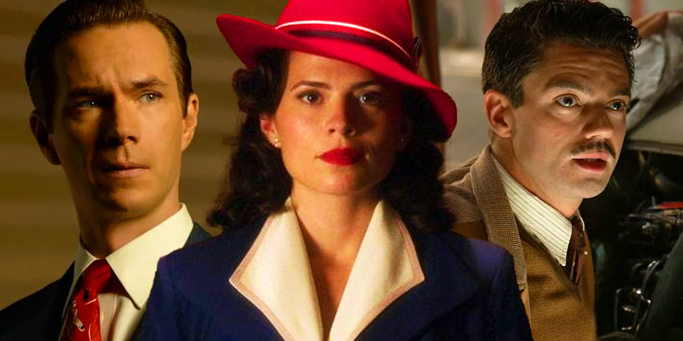 Peggy Carter, Howard Stark, and Edwin Jarvis in Agent Carter