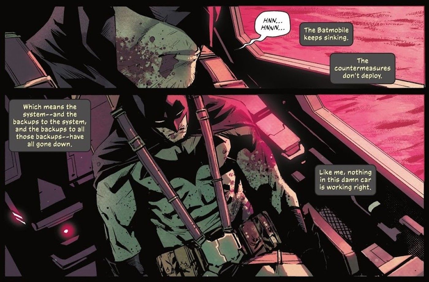 penguin 1 batman killed batmobile