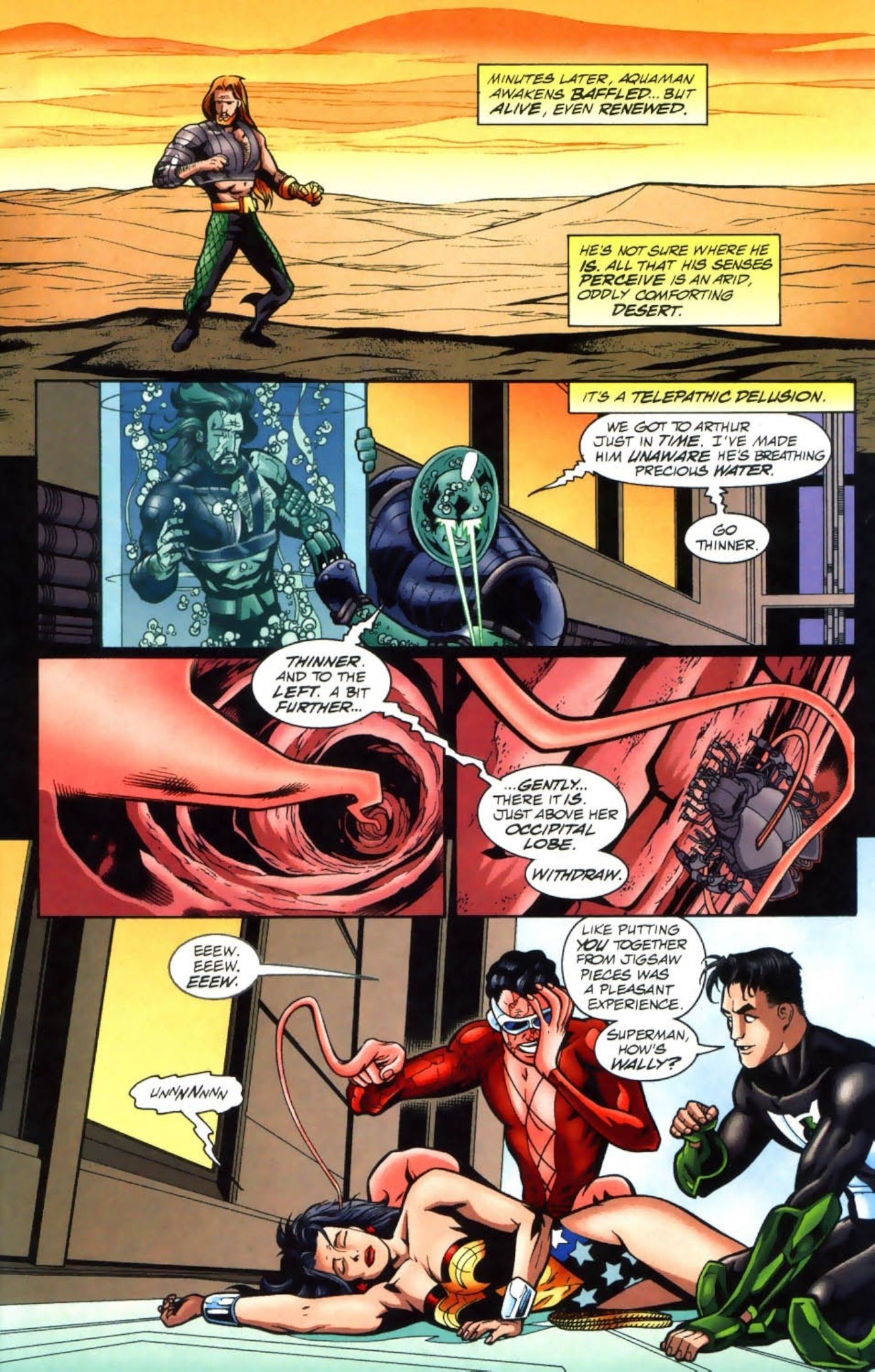 Plastic Man Reaches Inside Wonder Woman&rsquo;s brain in &ldquo;Tower of Babel&rdquo;