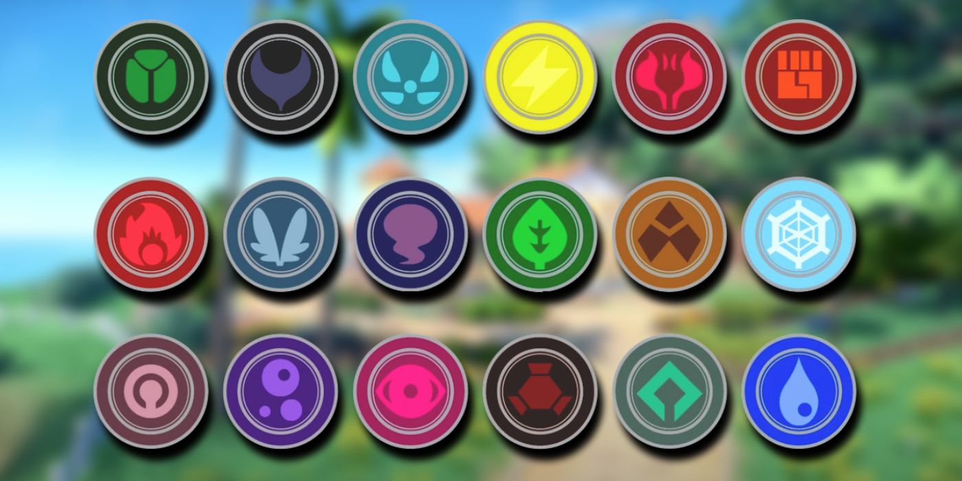 Pokemon Types Icons