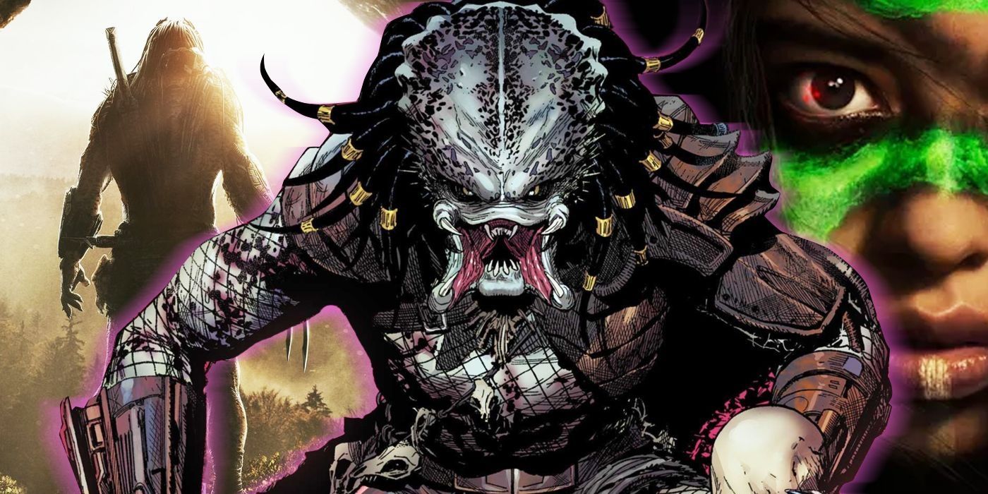 Predator from the comics with the ones from Prey.