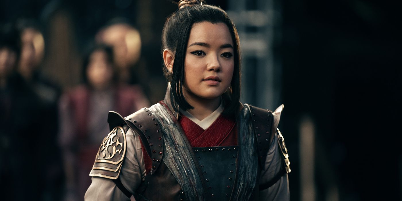 Elizabeth Yu como la Princesa Azula en Avatar: The Last Airbender.