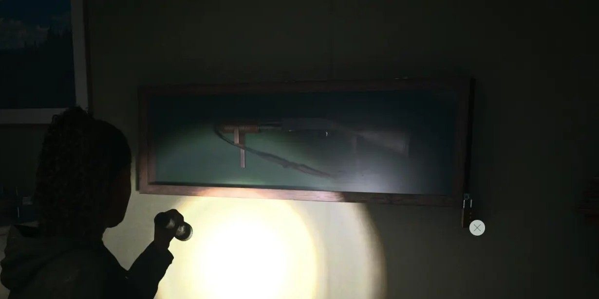 Pump-Action Shotgun in case Alan Wake 2