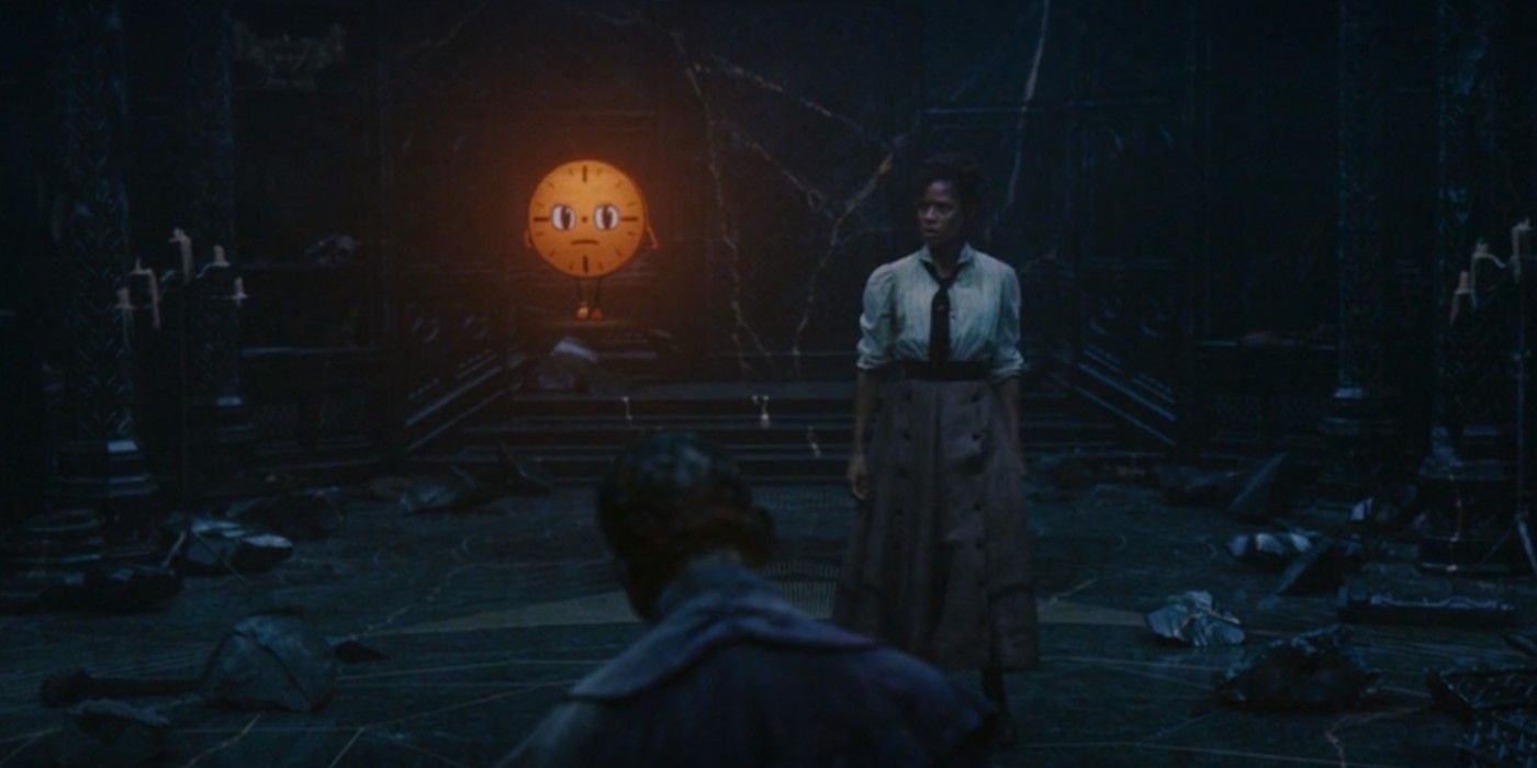 Ravonna and Miss Minutes in the Citadel at the End of Time