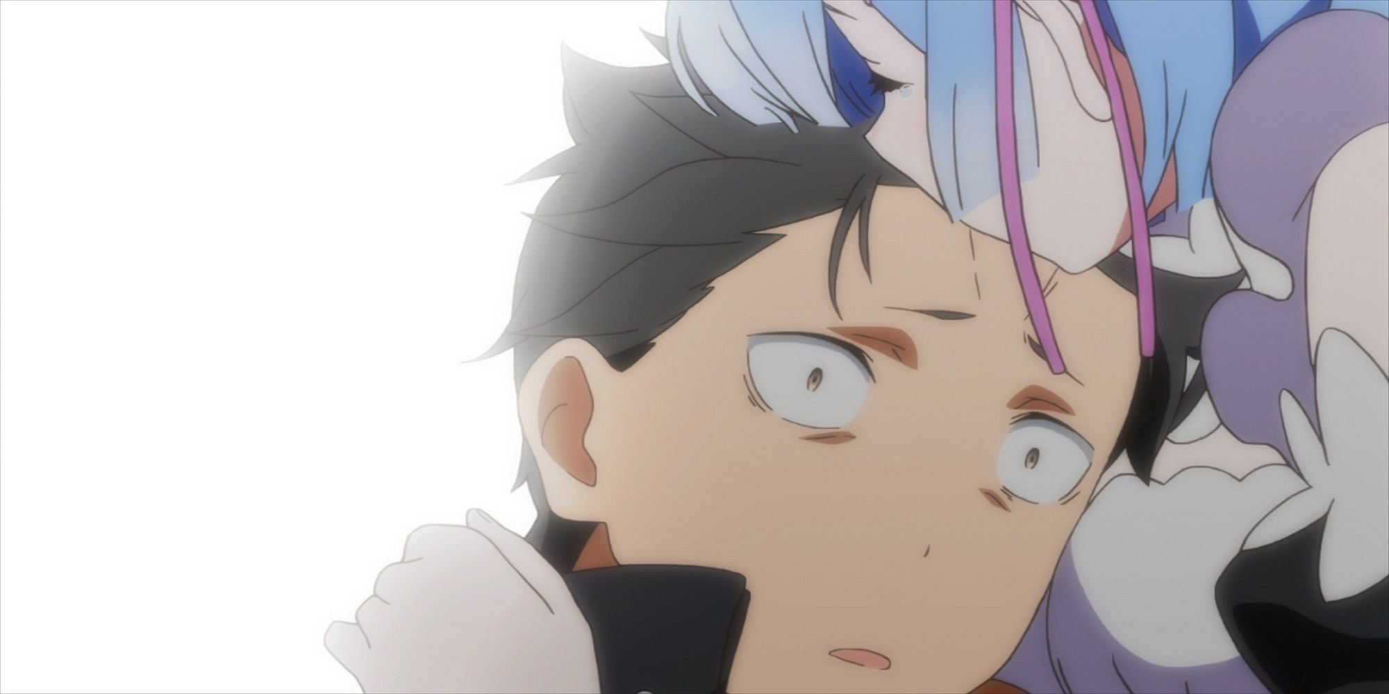 Subaru and Rem in episode 18