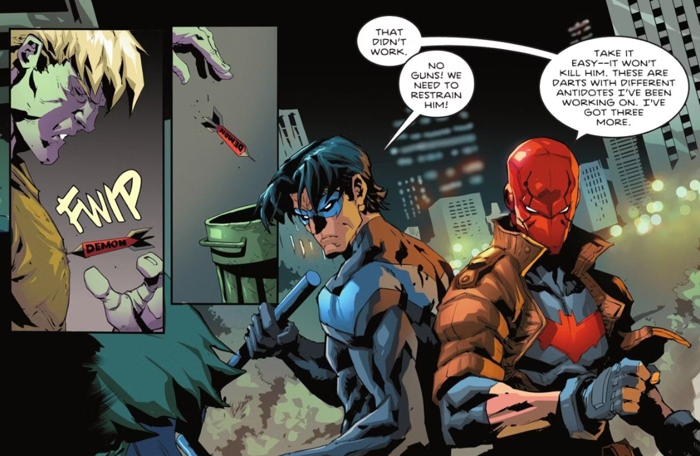 Red Hood Has Different Antidotes for Supernatural Afflictions