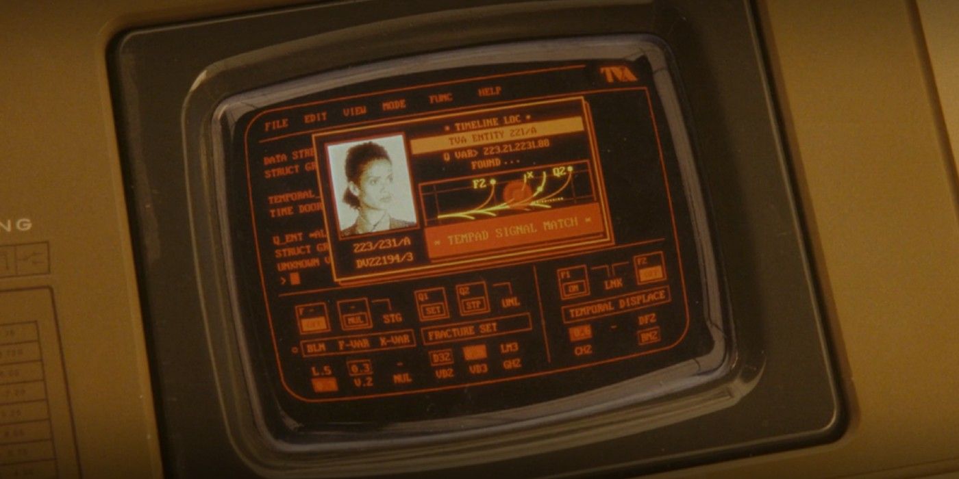 Renslayer&rsquo;s tempat registers at the TVA in Loki Season 2