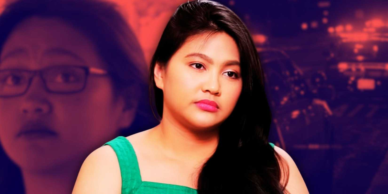 90 Day Fiancé's Leida Margaretha looks somber.