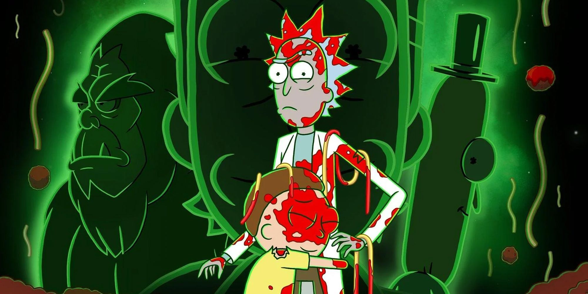 Póster de la temporada 7 de Rick y Morty
