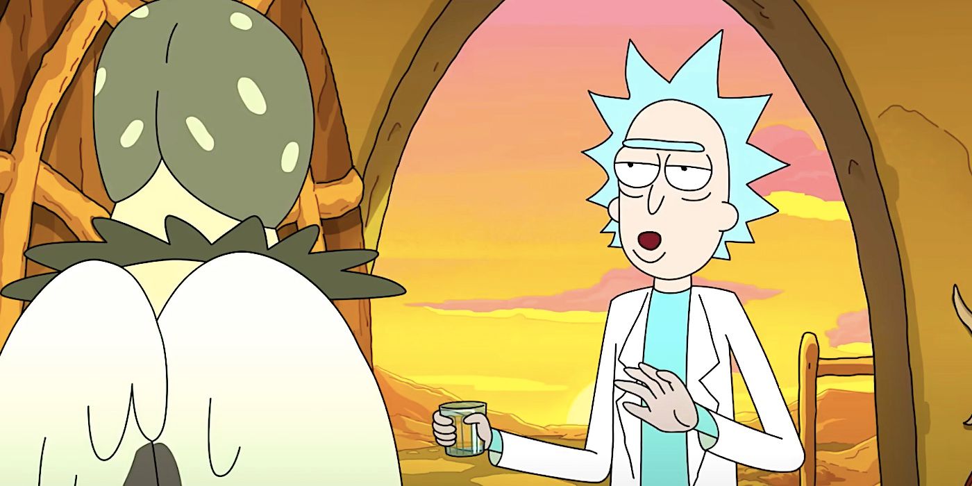 Rick talks to Birdperson in the Rick and Morty season 7 trailer