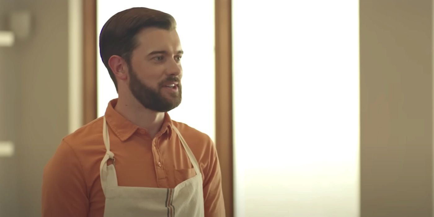 Jack Whitehall looks on in Robots