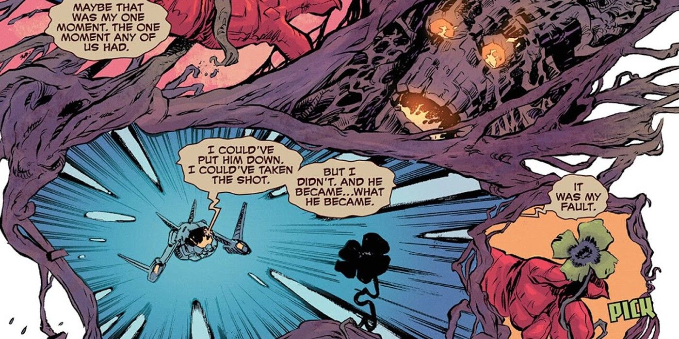Rocket Raccoon blames himself for Groot becoming Grootfall in Guardians of the Galaxy #6