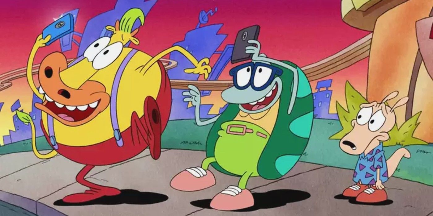 Rocko and friends in Rocko's Modern Life