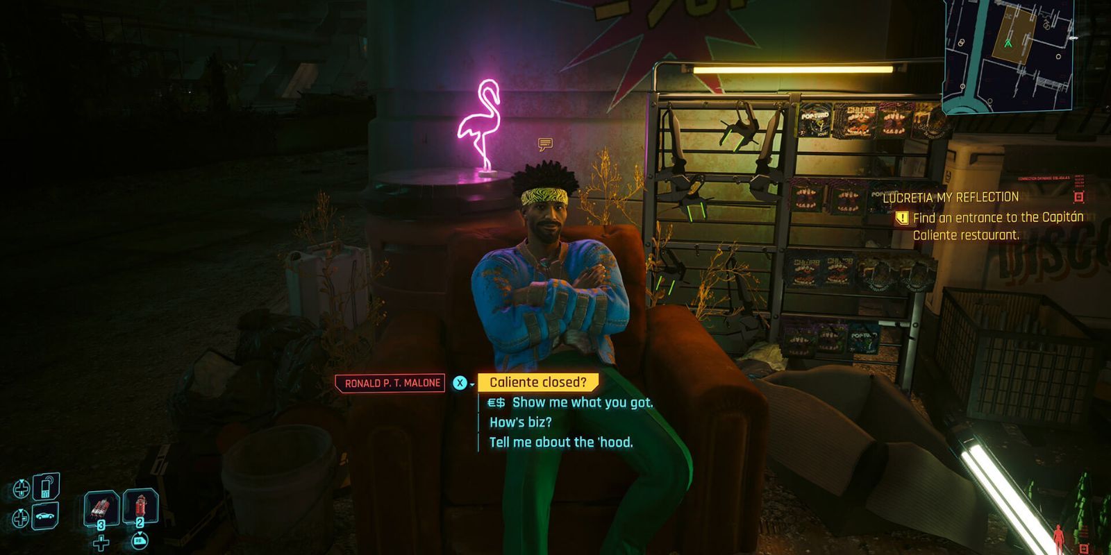 Ronald Typhoon Malone in Phantom Liberty DLC for Cyberpunk 2077