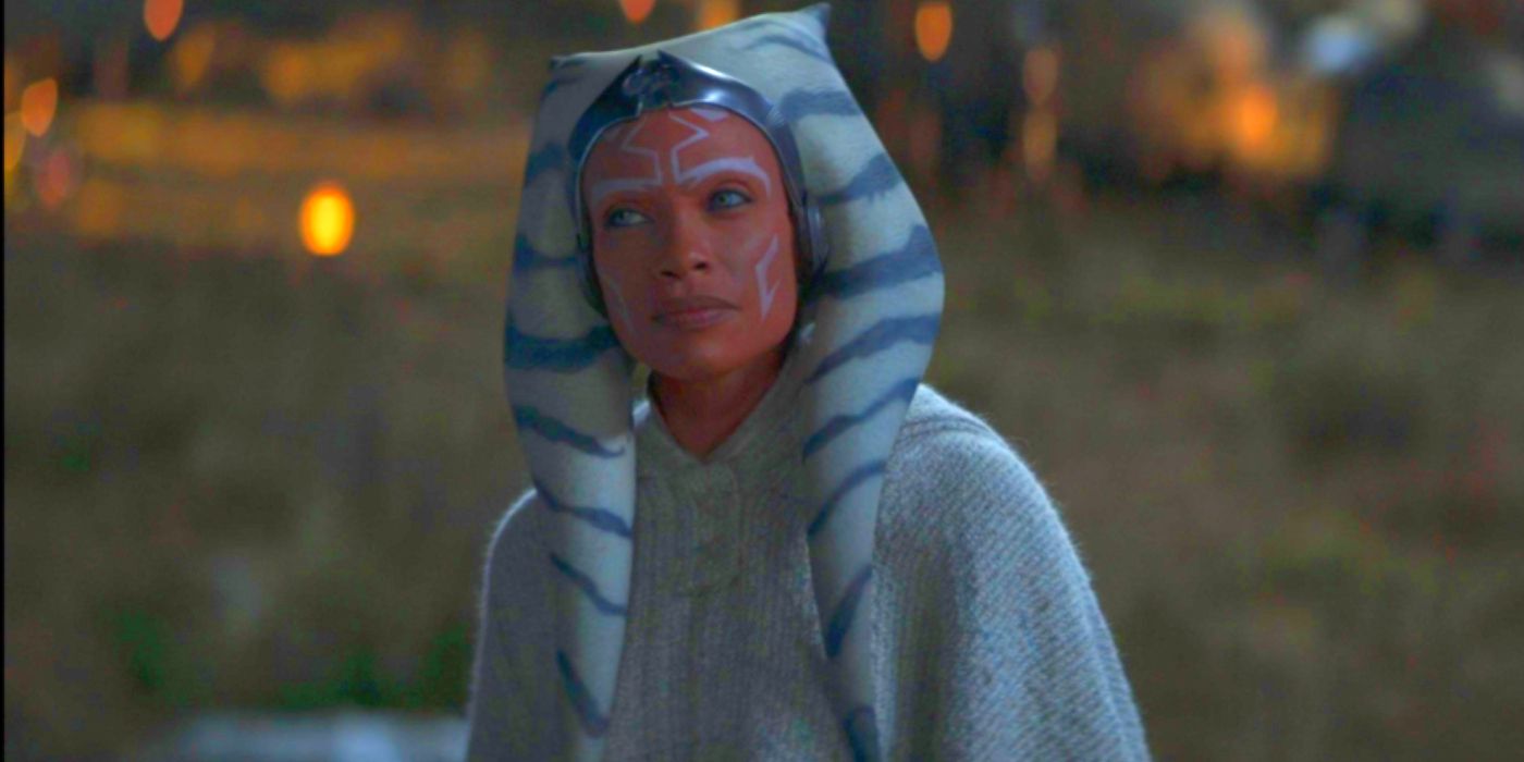 Rosario Dawson as Ahsoka in the Ahsoka season 1 finale