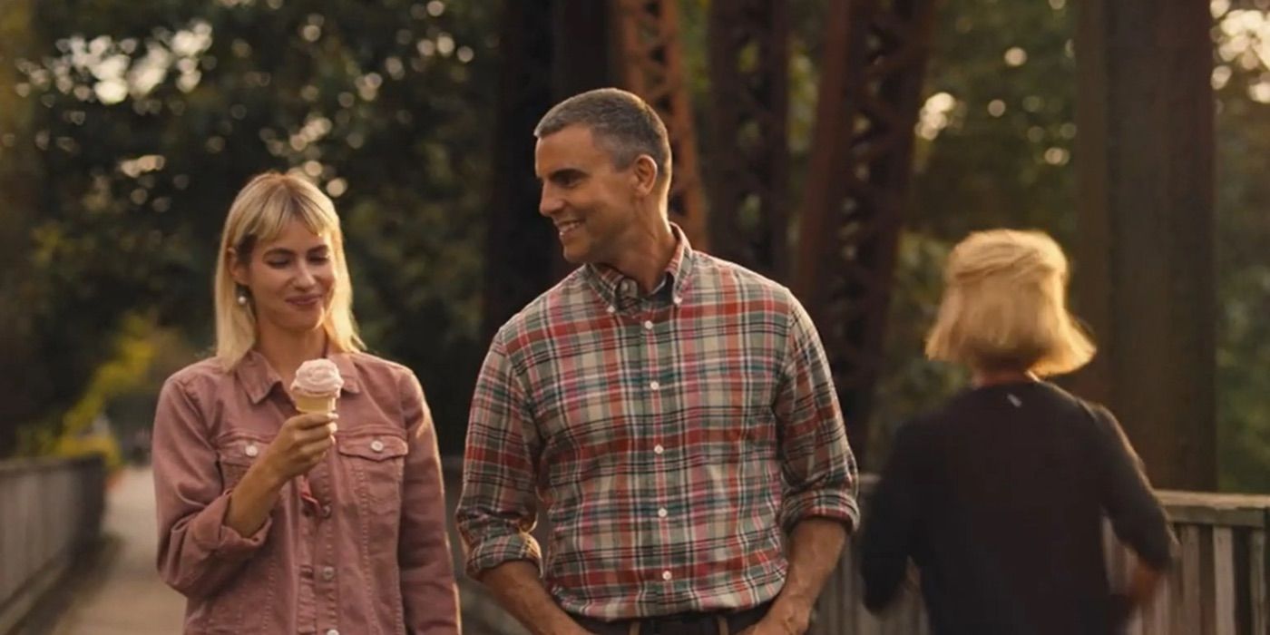 Randy and Cindy on a date in A Rose for Her Grave