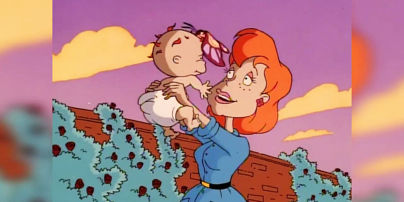 Rugrats Mother's Day Chuckie and his mom