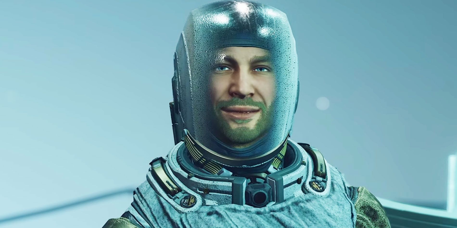 Sam as the Emissary in Starfield.