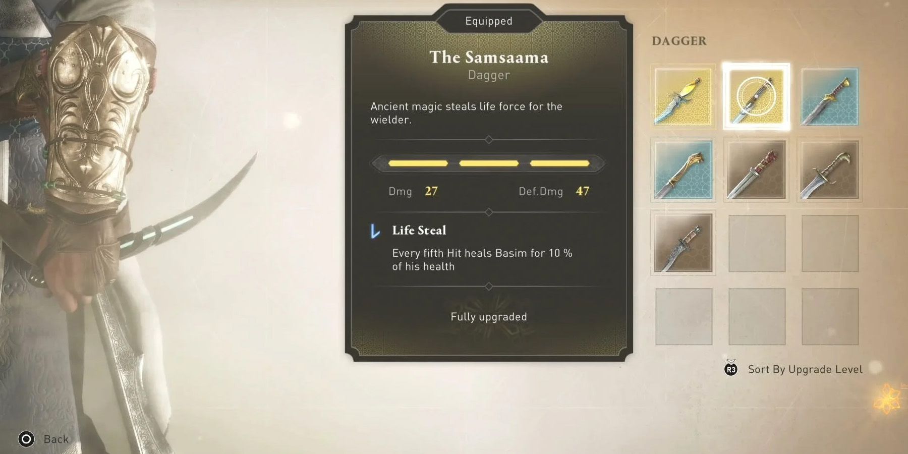 Curved Samsaama Dagger in Assassin&rsquo;s Creed Mirage