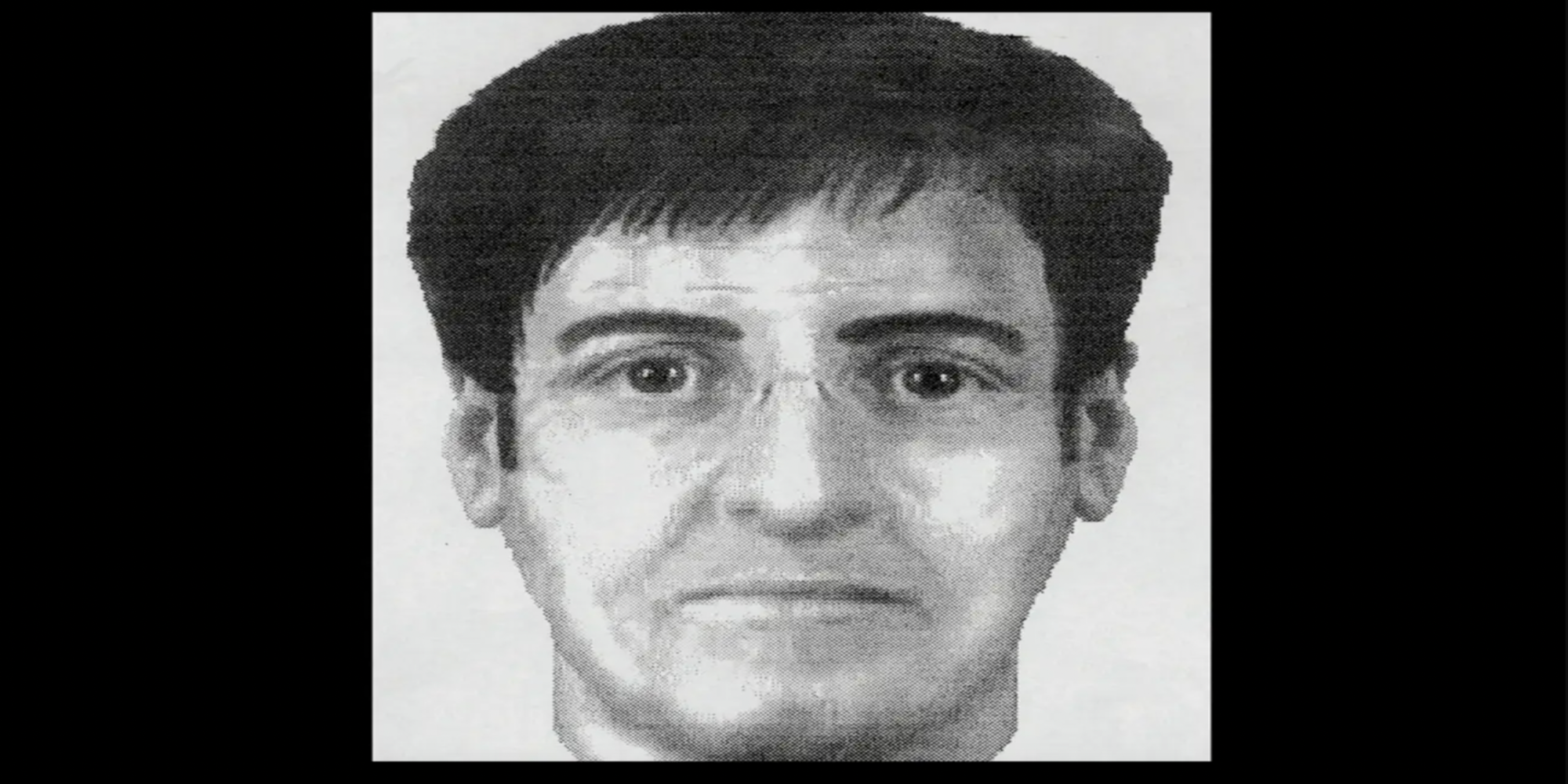 An E-fit of a suspect from the Jill Dando case
