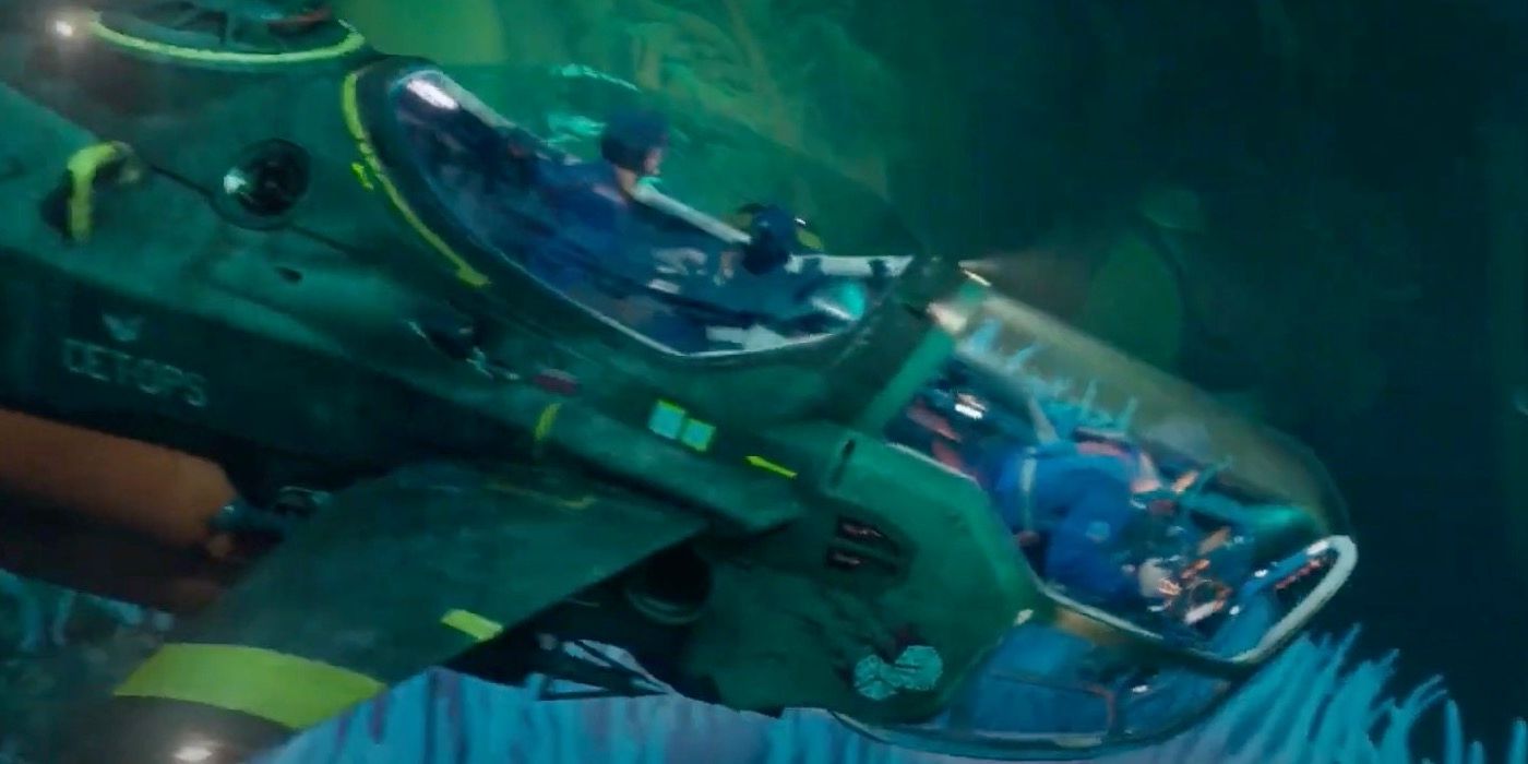 Le sous-marin Mako dans Avatar 2.