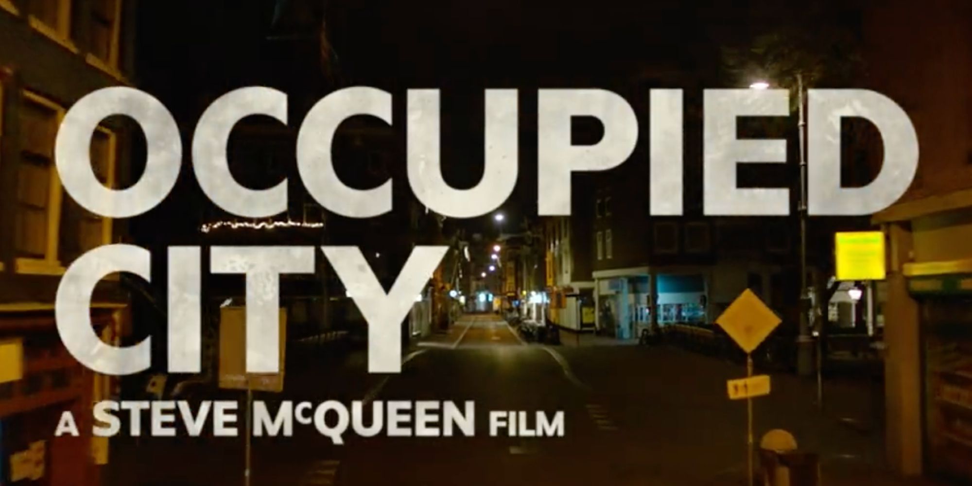 Occupied City documentary logo