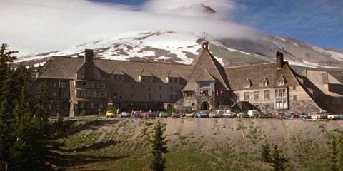 The Overlook Hotel in the beginning of The Shining.