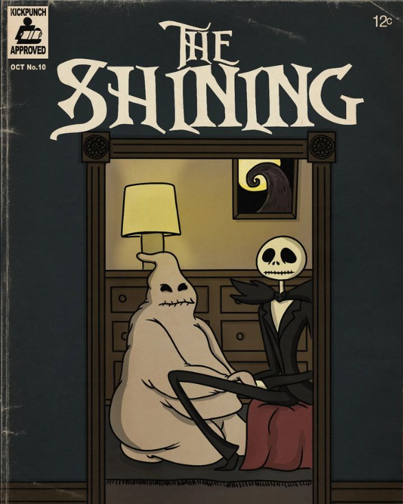 Nightmare Before Christmas Crosses Over With The Shining’s Most Bizarre Moment In Children’s Book Art