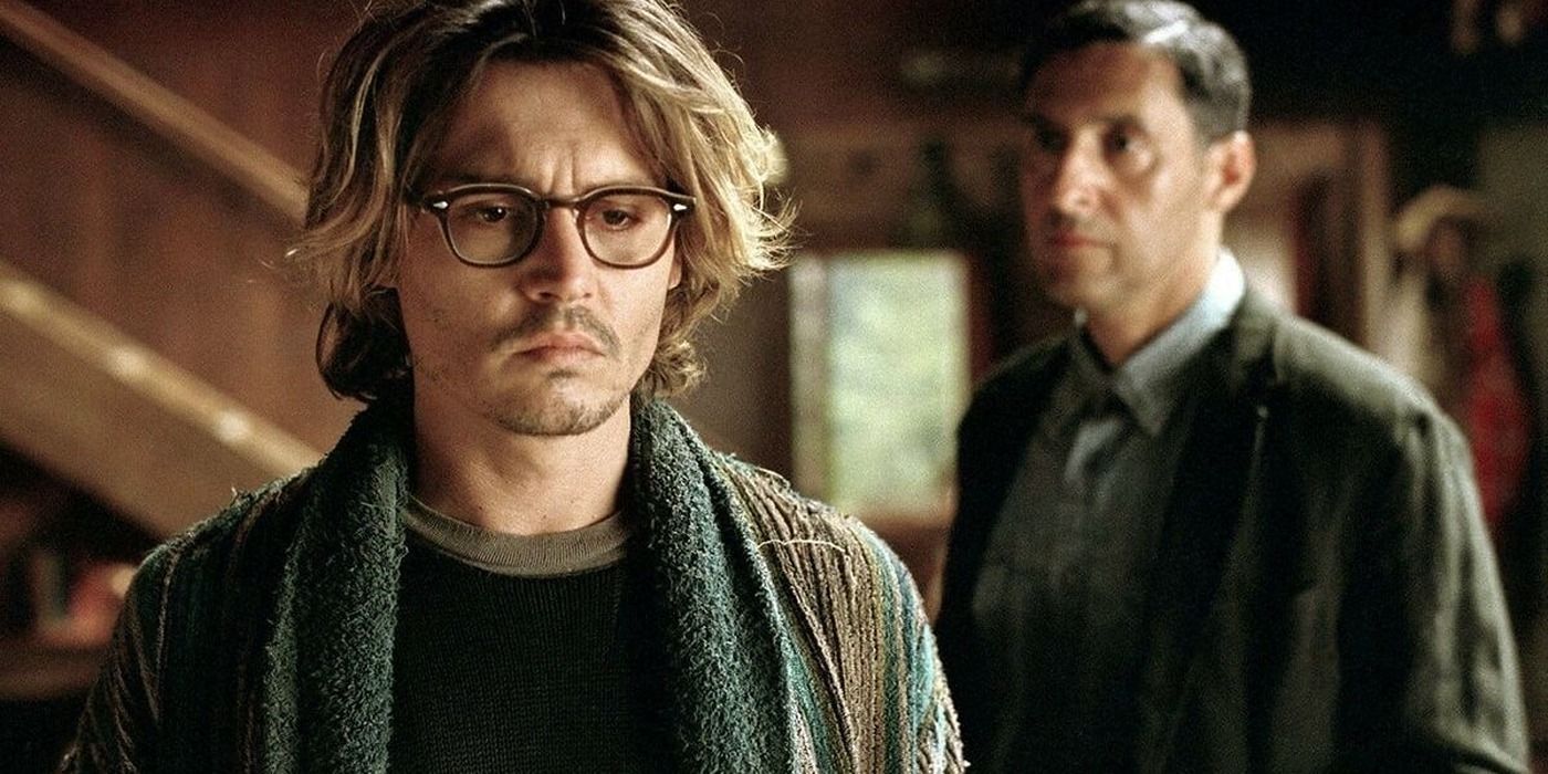 Johnny Depp's Mort and John Turturro's John in Secret Window