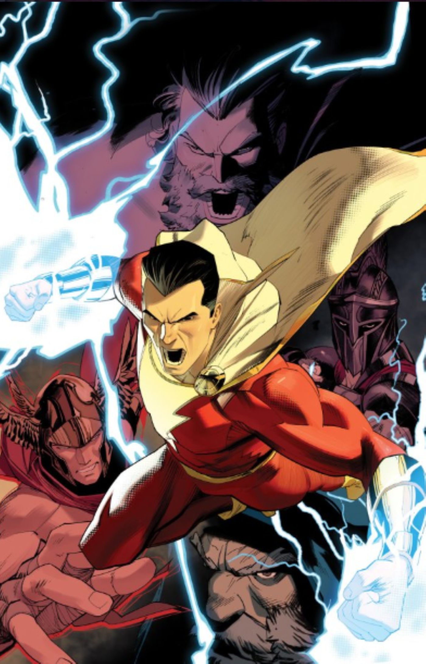Cover for Shazam #6, part of the Dawn of DC publishing initiative