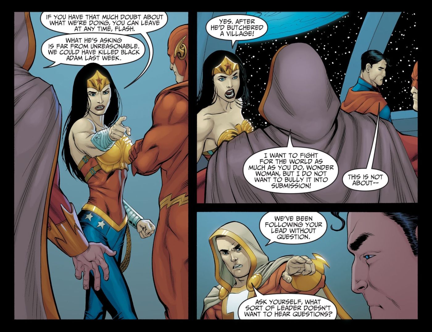 Shazam Has Doubts About Superman