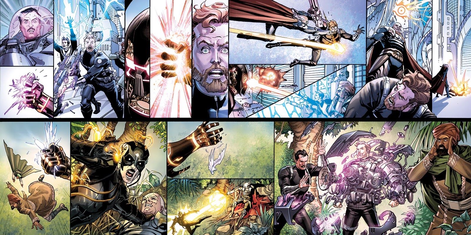 Page from SHIELD by Hickman and Weaver
