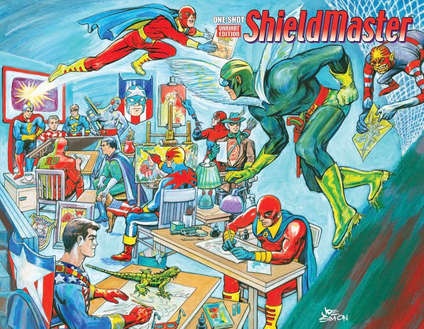 ShieldMaster Blast to the Past Preview Cover Simon