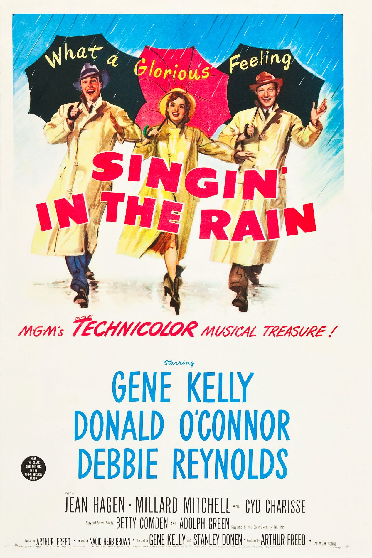 Singin' in the rain movie poster