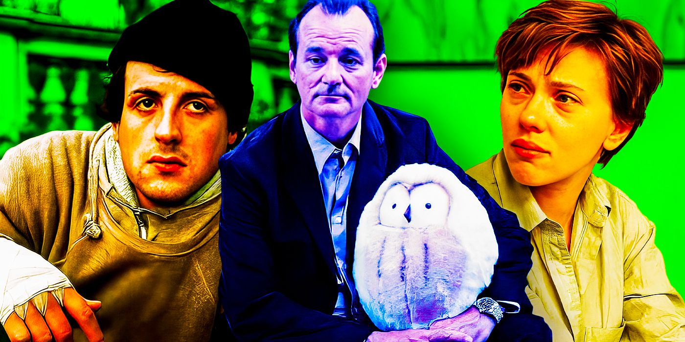Sylvester Stallone, Bill Murray, and Scarlett Johansson