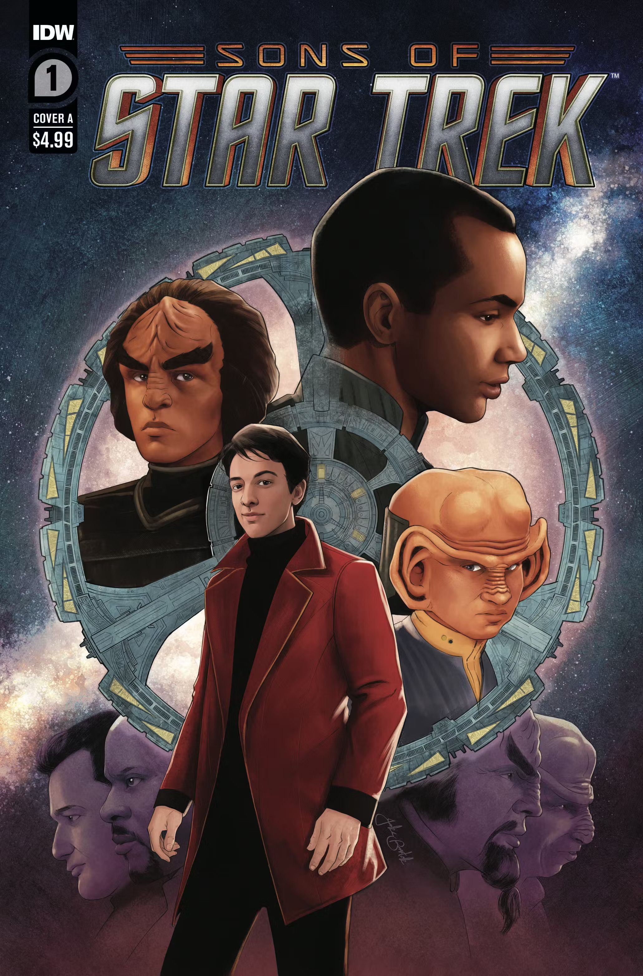 Filhos de Star Trek, capa 1